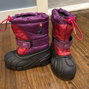 Sorel - Disney’s Frozen (Anna) Snow boots - size 10